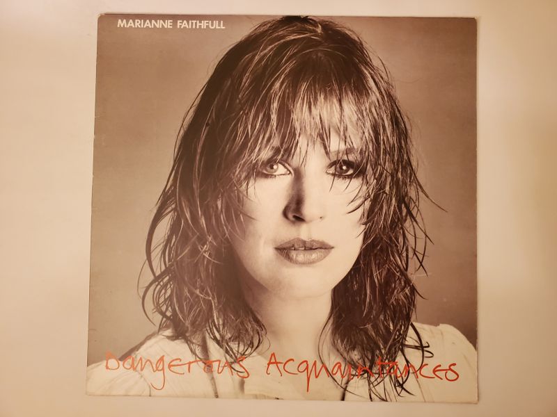 Marianne Faithfull Dangerous Acquaintances vinyl record
